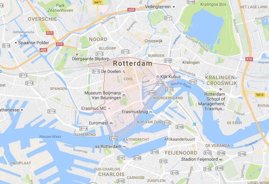 Kart park gəzmək Rotterdam 