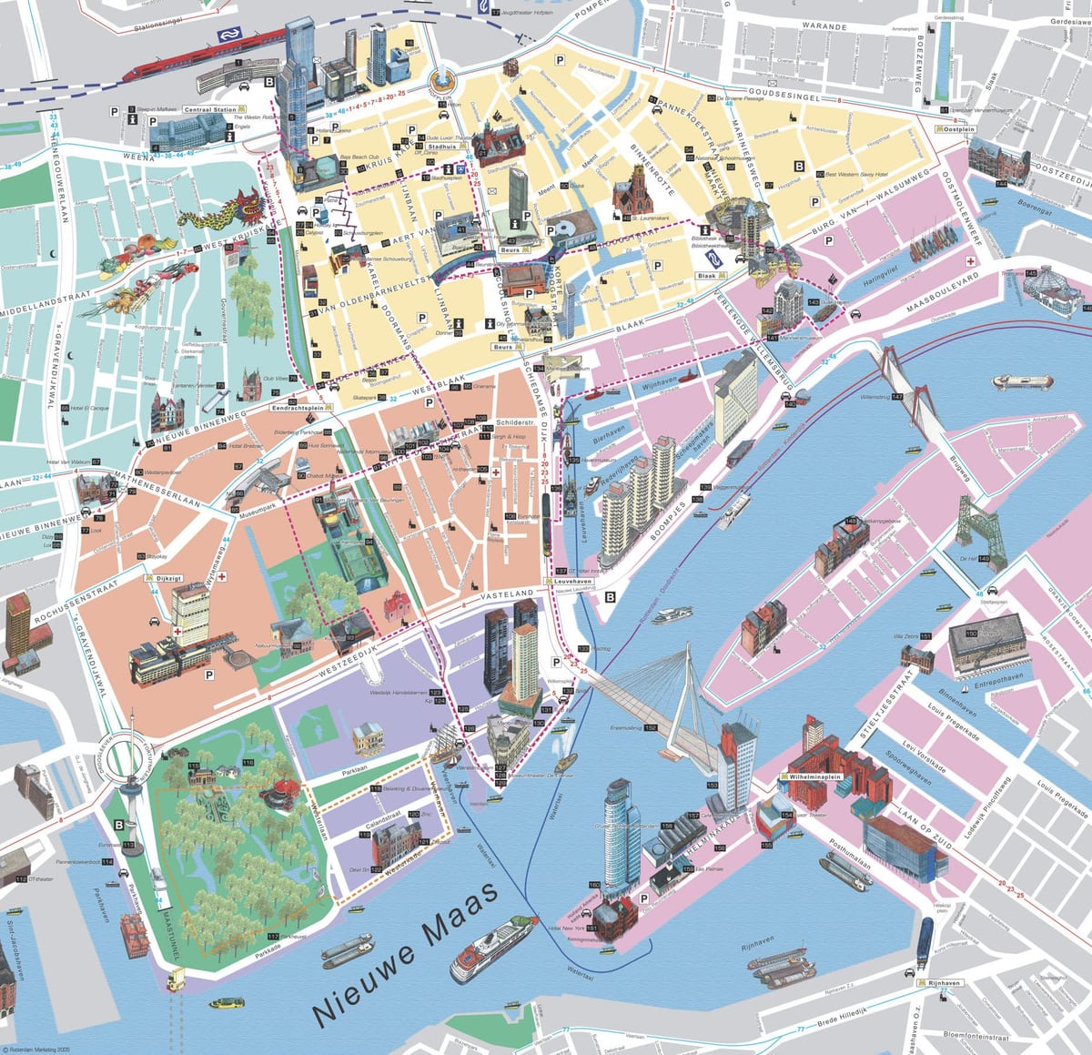 Kart Rotterdam offline 