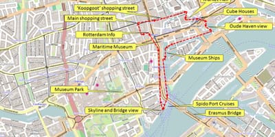 Kart Rotterdam gəzinti tur 
